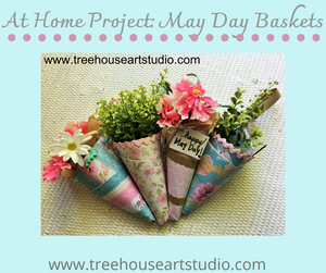 At Home Craft: May Day Baskets