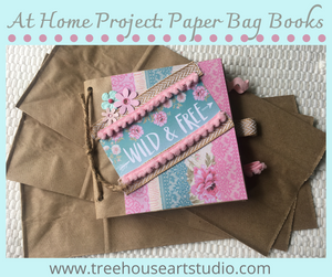 At Home Craft: Paper Bag Books